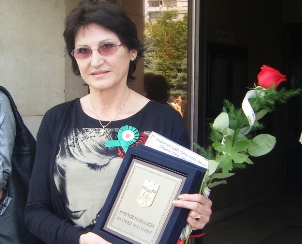 Почетният гражданин на Горна Оряховица Светла Златева е кандидат за депутат в листата на „Национално обединение на десницата”